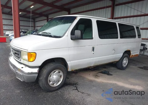 2003 Ford E-350 Super Duty Xl/Xlt z USA, uszkodzony, nr VIN 1FBSS31L83HA89114